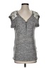 Thyme Gray Short Sleeve Top Size XS - photo 1