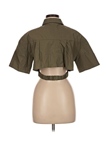 Topshop Short Sleeve Blouse (view 2)