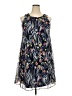 Chetta B 100% Polyester Print Blue Casual Dress Size 18 - photo 1
