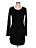 Derek Heart Black Casual Dress Size L - photo 1