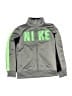 Nike 100% Polyester Gray Track Jacket Size 6 - 7 - photo 1