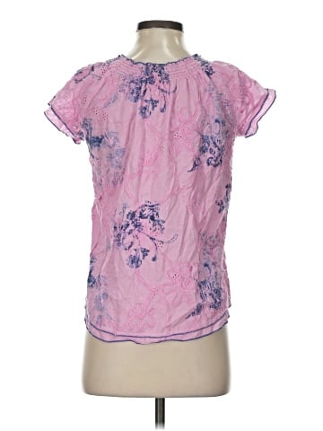 Art and Soul Short Sleeve Blouse (view 2)