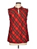 Talbots Red Sleeveless Blouse Size L - photo 1
