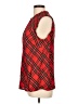 Talbots Red Sleeveless Blouse Size L - photo 5