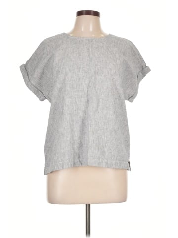 Christopher & Banks Short Sleeve Blouse (view 1)