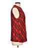 Talbots Red Sleeveless Blouse Size L - photo 4