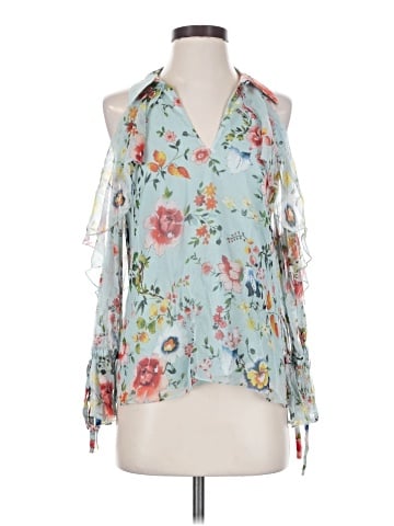 Alice + Olivia Sleeveless Silk Top (view 1)