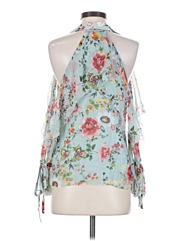 Alice + Olivia Sleeveless Silk Top (view 2)