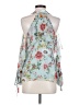 Alice + Olivia 100% Silk Blue Sleeveless Silk Top Size S - photo 2