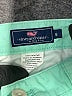Vineyard Vines 100% Cotton Solid Green Board Shorts Size 6 - photo 3