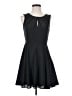 Express 100% Polyester Solid Black Cocktail Dress Size 4 - photo 1