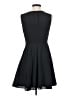 Express 100% Polyester Solid Black Cocktail Dress Size 4 - photo 2