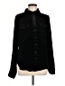 Gold Hawk Black Long Sleeve Blouse Size M - photo 1