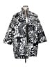 Chico's Floral Black Jacket Size XXL (4) - photo 1