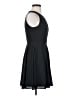 Express 100% Polyester Solid Black Cocktail Dress Size 4 - photo 4
