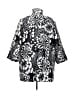 Chico's Floral Black Jacket Size XXL (4) - photo 2
