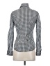 Guess 100% Cotton Checkered-gingham Gray Long Sleeve Button-Down Shirt Size XS - photo 2