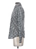 Guess 100% Cotton Checkered-gingham Gray Long Sleeve Button-Down Shirt Size XS - photo 5