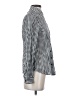 Guess 100% Cotton Checkered-gingham Gray Long Sleeve Button-Down Shirt Size XS - photo 4