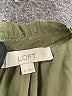 Ann Taylor LOFT 100% Polyester Green Short Sleeve Blouse Size XL - photo 7