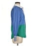 J.Crew Color Block Blue Long Sleeve Button-Down Shirt Size M - photo 4