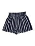 Waverly Grey Stripes Blue Shorts Size S - photo 1
