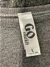 Go Couture Gray Short Sleeve Top Size L - photo 7