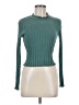 Zara Teal Long Sleeve Top Size M - photo 1