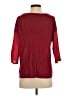 Sandro Red 3/4 Sleeve Top Size Sm (1) - photo 2
