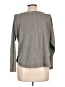 Derek Heart Gray Long Sleeve Top Size L - photo 2