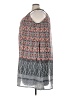 Magic 100% Polyester Print Gray Casual Dress Size 3X - photo 5