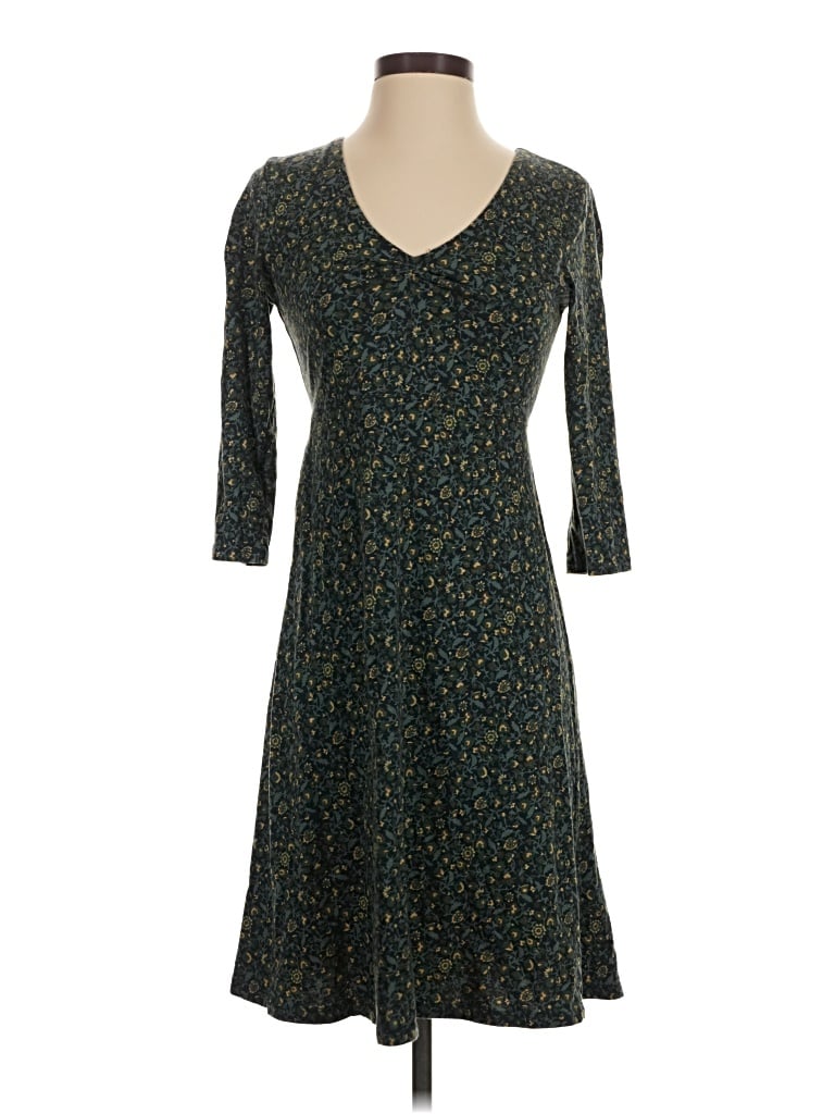 Pre-owned Toad And Co Casual Dress In Green
