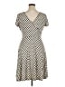 Gilli Houndstooth Ivory Casual Dress Size XL - photo 2