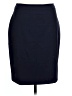 Banana Republic Solid Blue Wool Skirt Size 10 (petite) - photo 1
