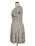 Gilli Houndstooth Ivory Casual Dress Size XL - photo 5