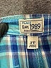 The Children's Place Plaid Blue Cargo Shorts Size 5T - photo 3