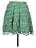 Max Studio 100% Rayon Print Green Casual Skirt Size L - photo 1