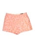J.Crew Print Orange Shorts Size 6 - photo 1