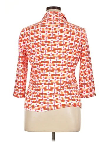 J. McLaughlin 3/4 Sleeve Button-Down Shirt (view 2)