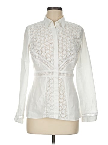 Lafayette 148 New York Long Sleeve Blouse (view 1)
