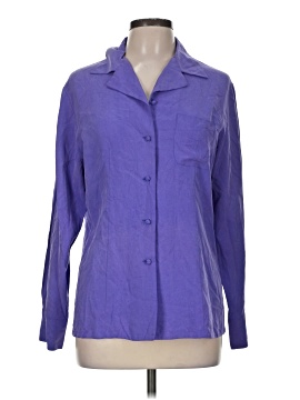 Assorted Brands Long Sleeve Silk Top