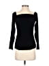 L'Agence Black Long Sleeve Top Size S - photo 1