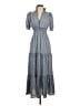 Max Studio Gray Casual Dress Size XS - photo 1