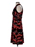 Evan Picone Print Black Cocktail Dress Size XXS (estimated) - photo 5