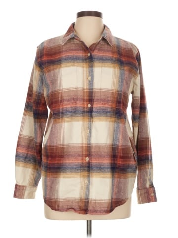 Thread & Supply Long Sleeve Button-Down Shirt (view 1)