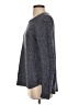 Pink Clover 100% Polyester Tweed Gray Pullover Sweater Size S - photo 5