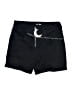 Hot Topic Solid Black Shorts Size 7 - photo 1