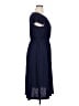 Lane Bryant Solid Blue Casual Dress Size 14 - 16 Plus - photo 4