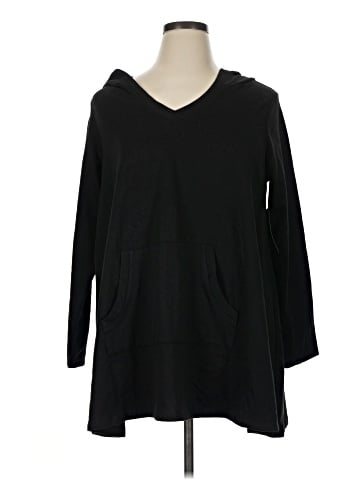 Woman Within Pullover Sweater (view 1)