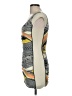 Bershka Graphic Gray Cocktail Dress Size M - photo 5